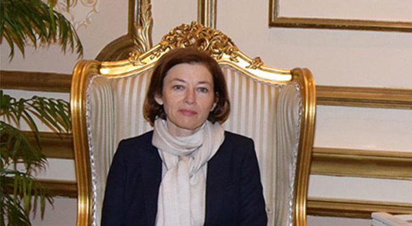 Minister of French Armed Forces, Florence Barley